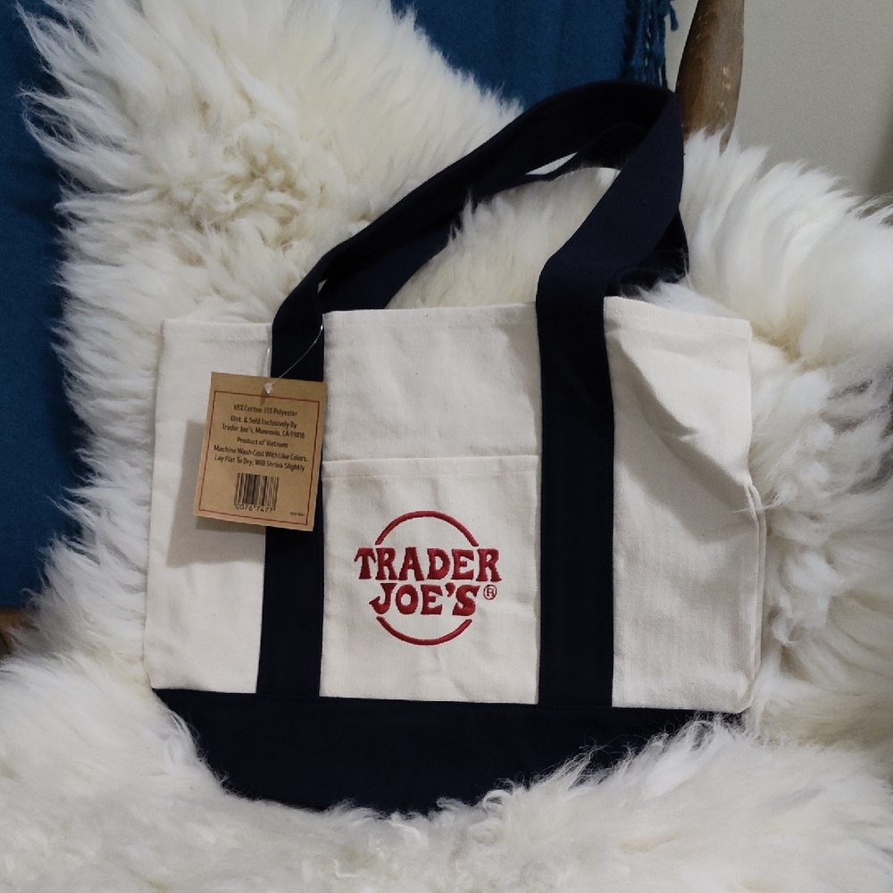Trader Joe's Canvas Tote Bag